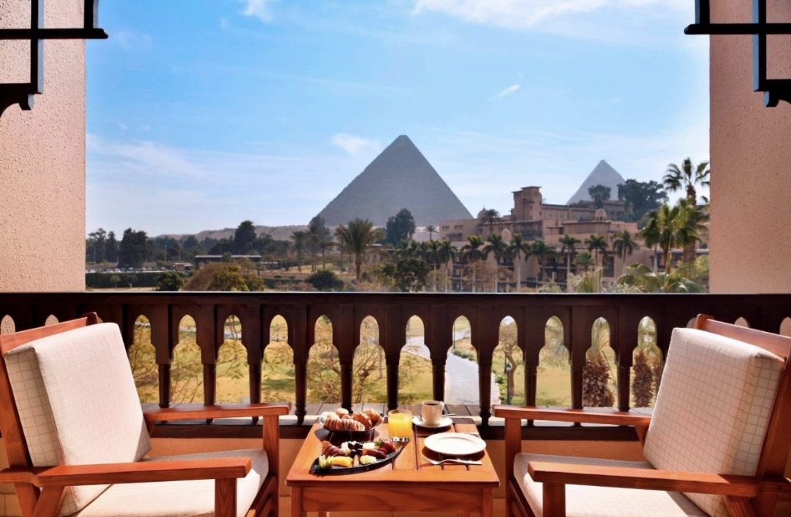 Marriott Mena house, Cairo 