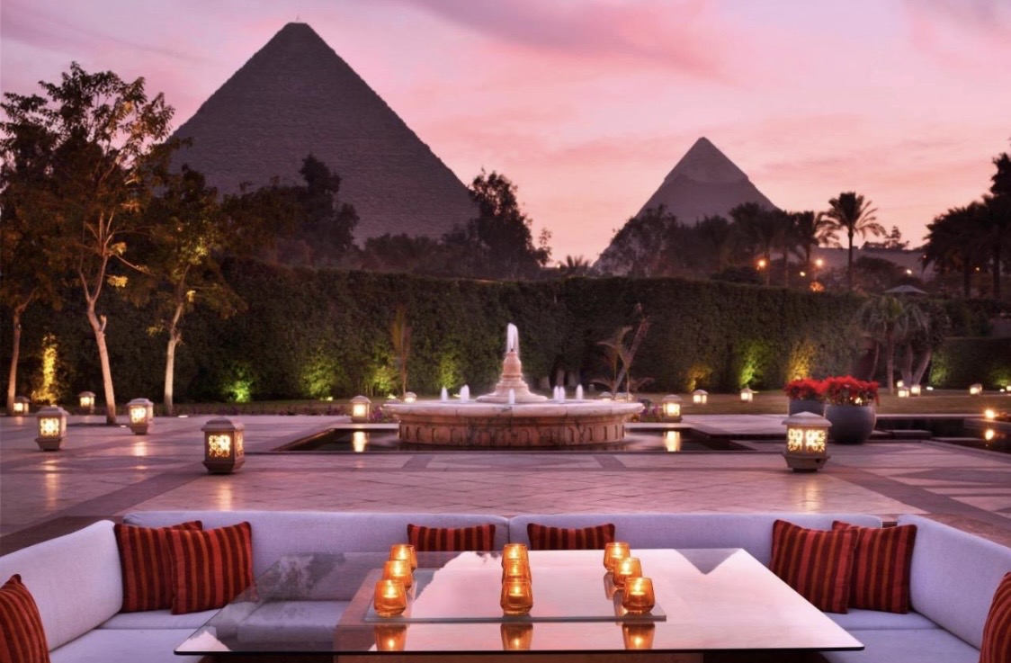 Marriott Mena house, Cairo 